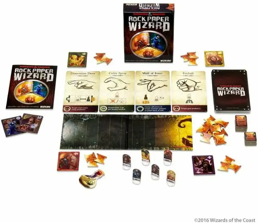 Dungeons & Dragons Rock, Paper, Wizard Juego Completo